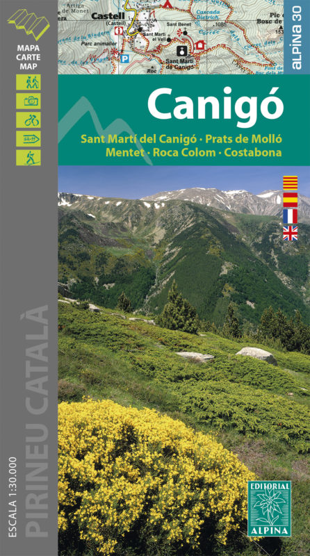 Canigó : Sant Martí del Canigó, Prats de Molló, Mentet, Roca Colom, Costabona