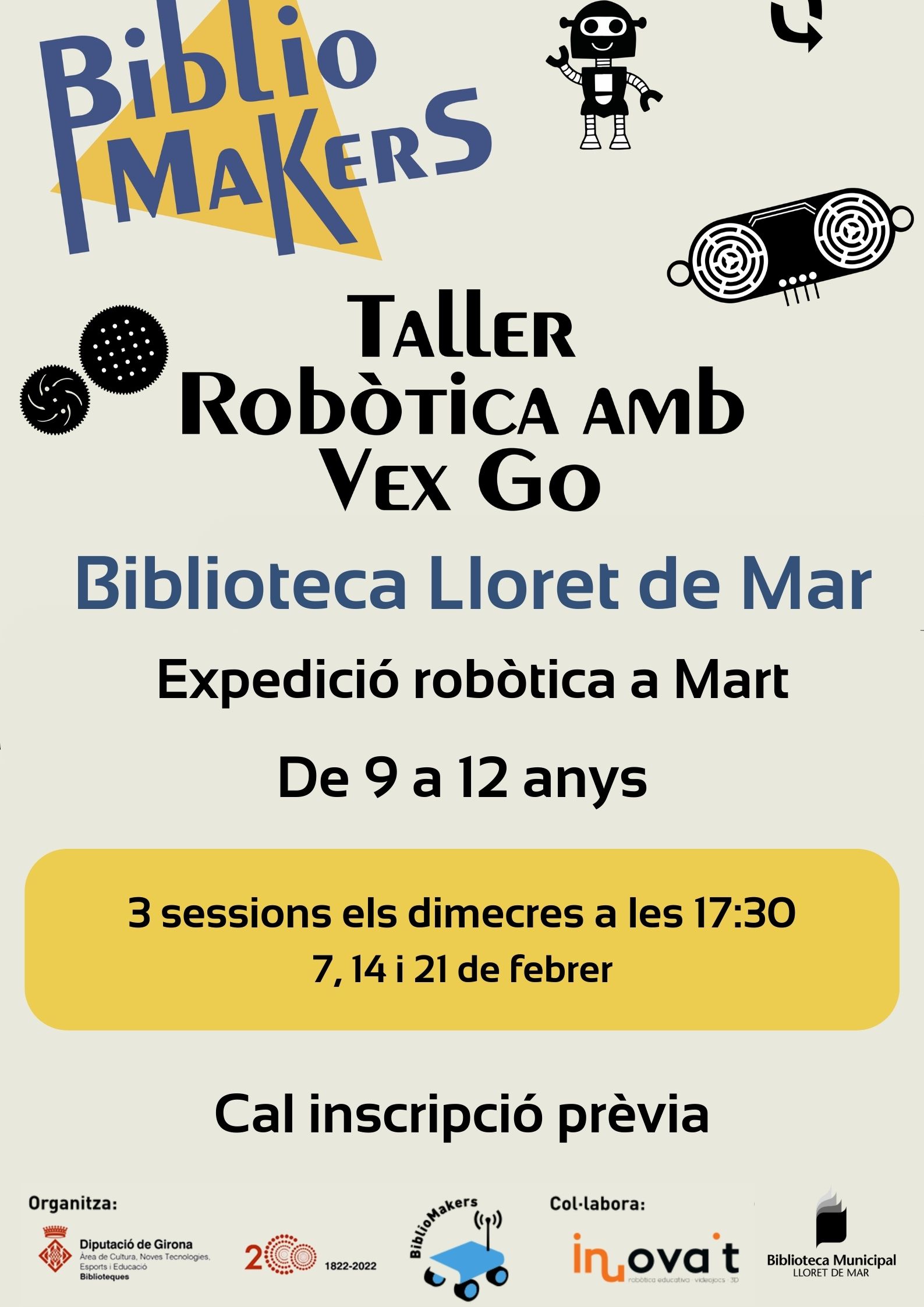 Bibliomakers. Expedició robòtica a Mart