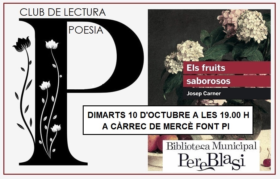 Club de lectura poesia 3
