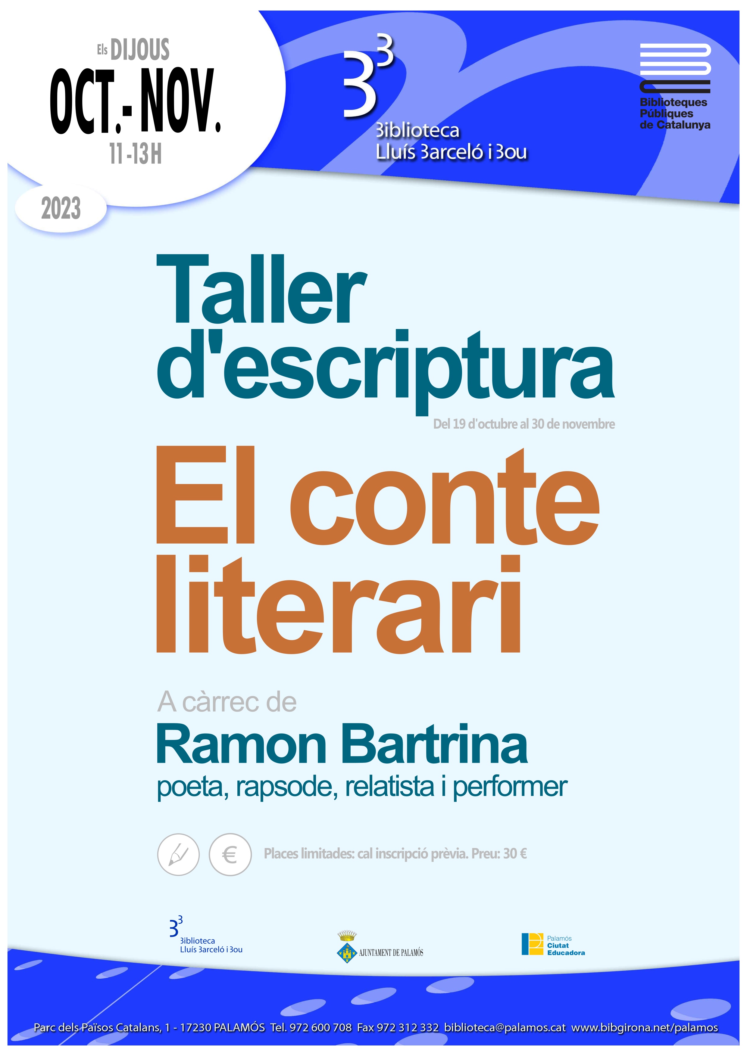 Taller d'escriptura "El conte literari"