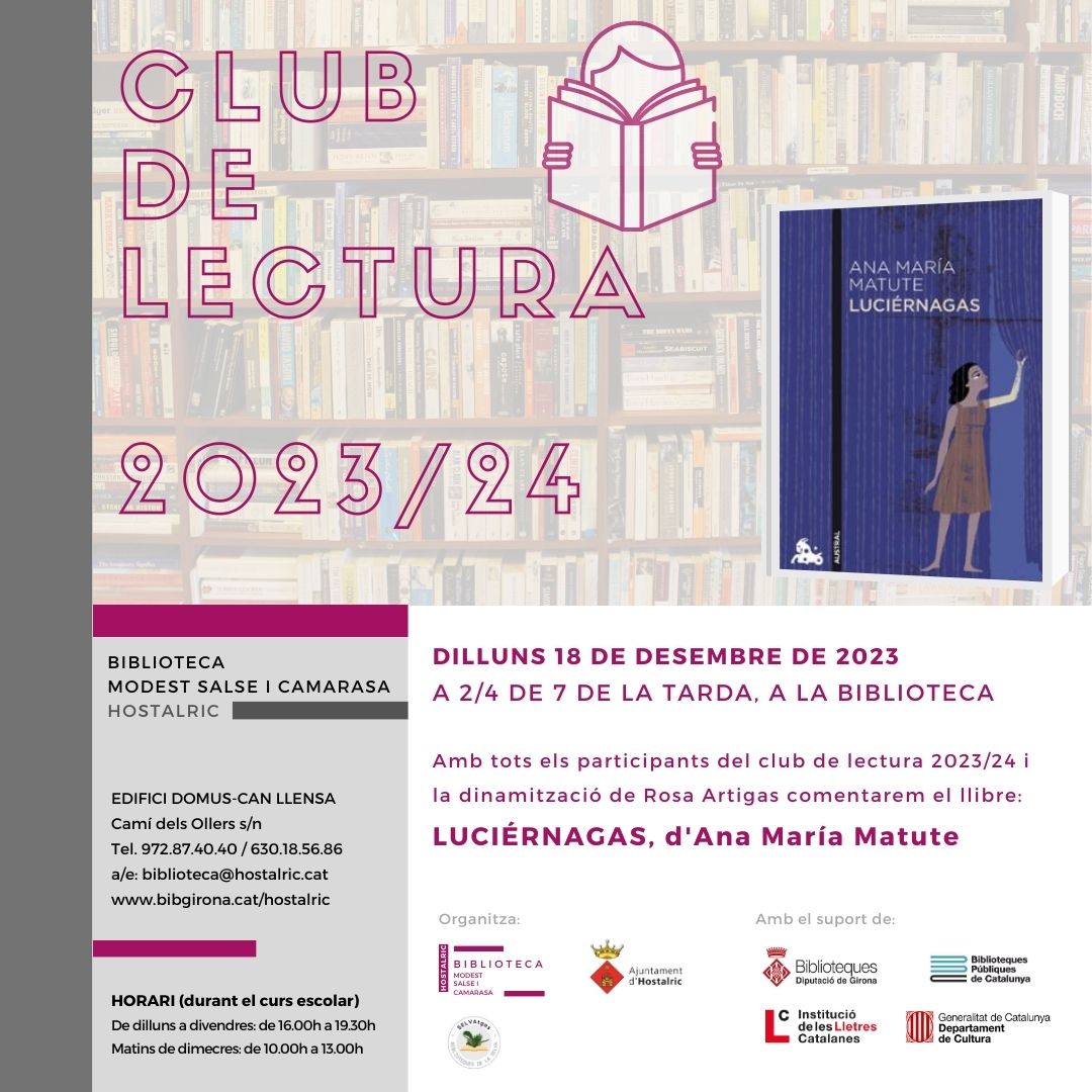 Club de lectura adults