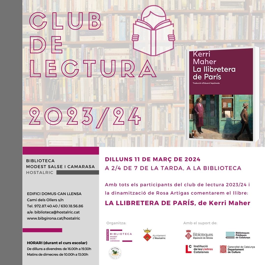 Club de lectura adults