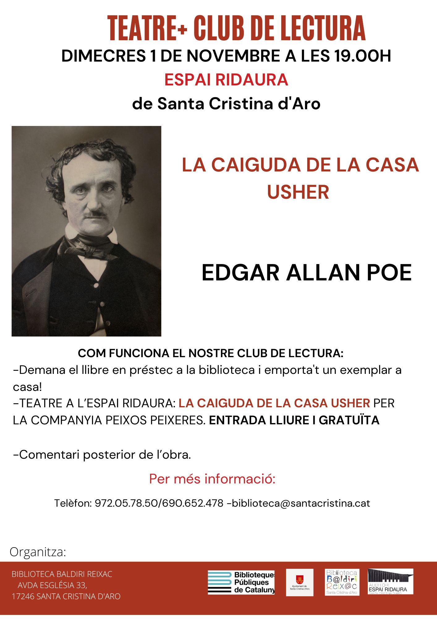 Club de lectura Edgar Allan Poe