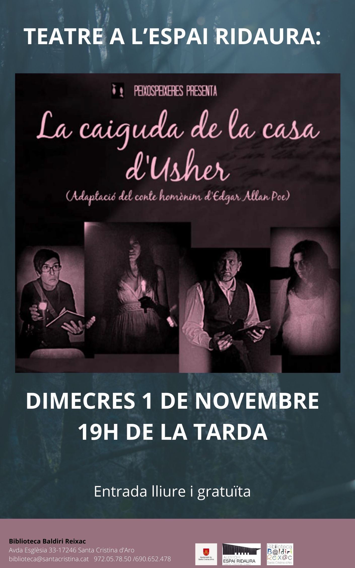 Teatre Caiguda Casa Usher
