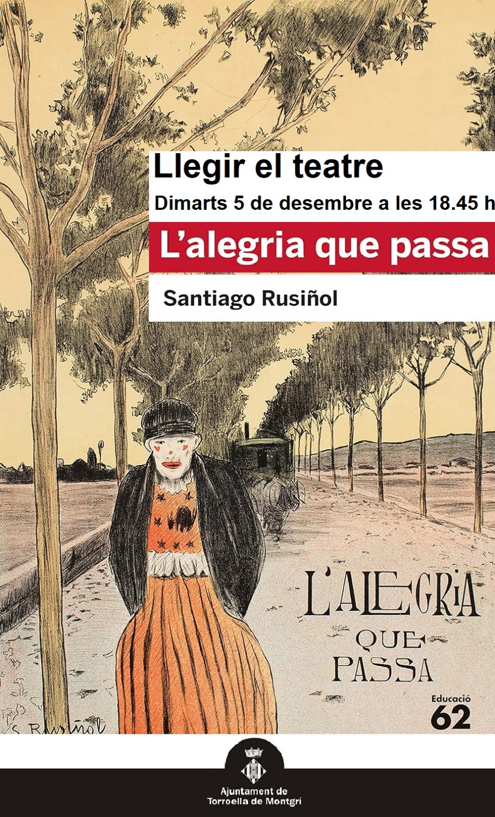 Llegir teatre L'alegria que passa
