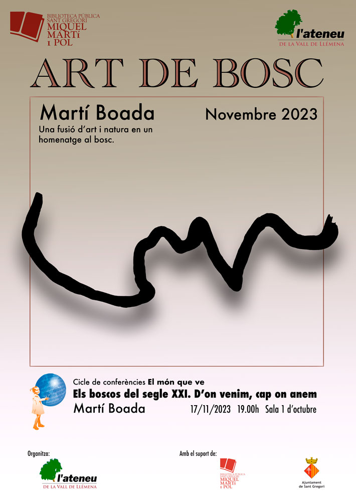 cartell: expo art boscos 2