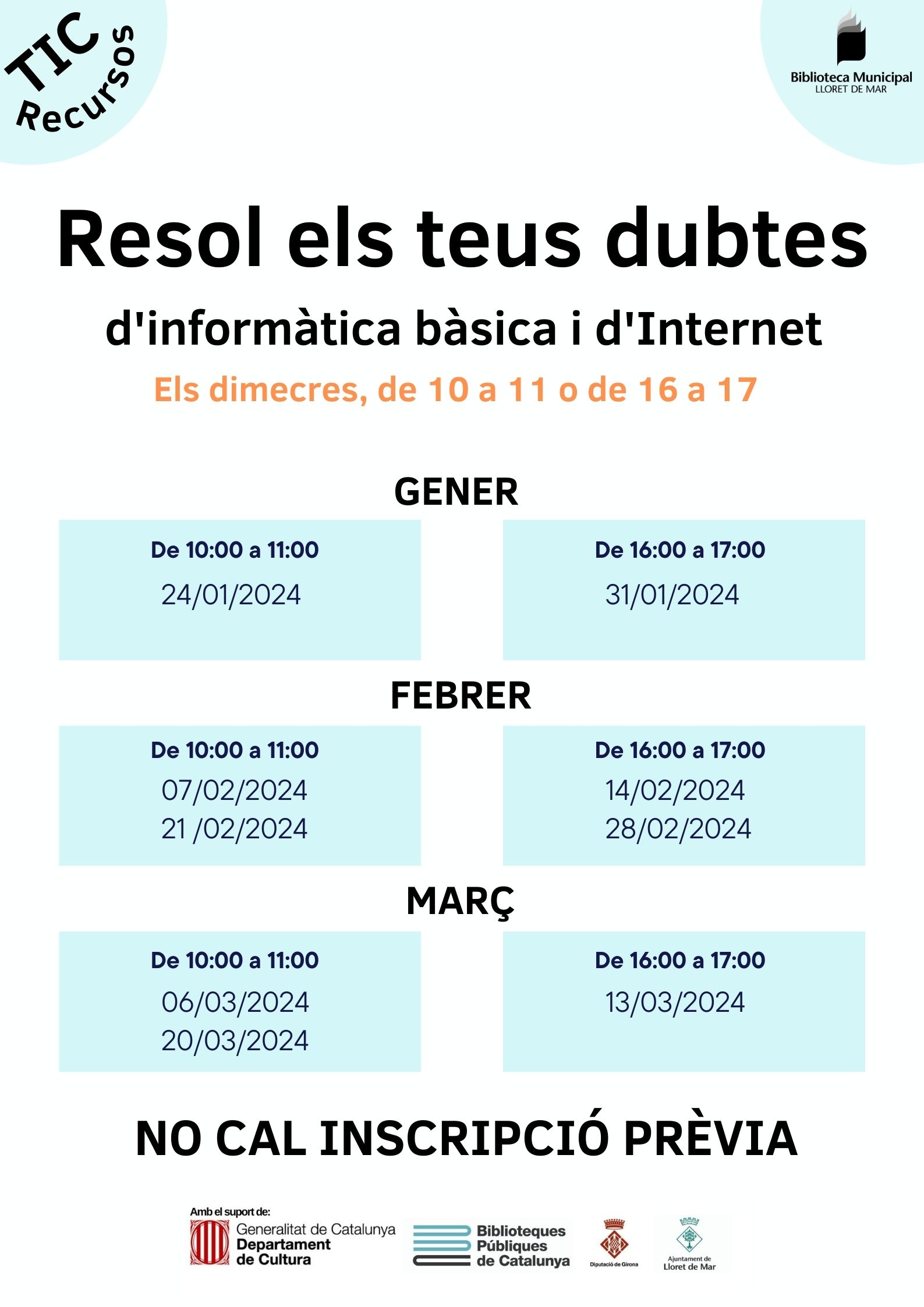 Resol els teus dubtes