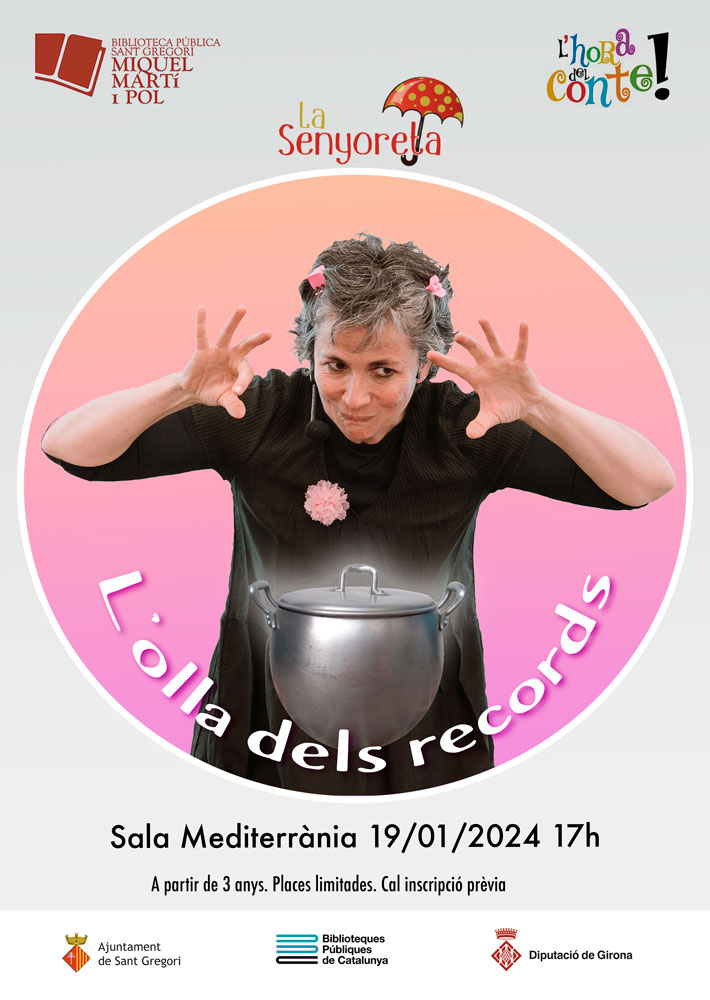 cartell: hora conte La Senyoreta