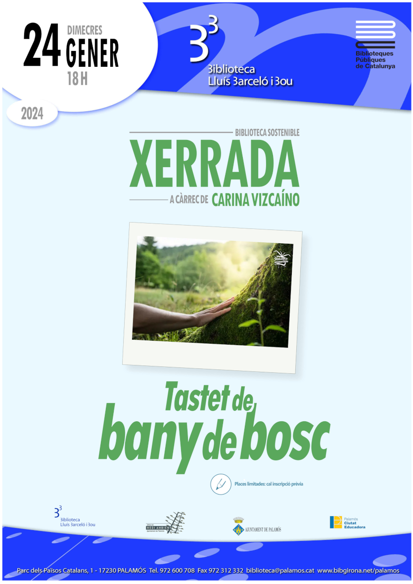 Xerrada Tastet de bany de bosc