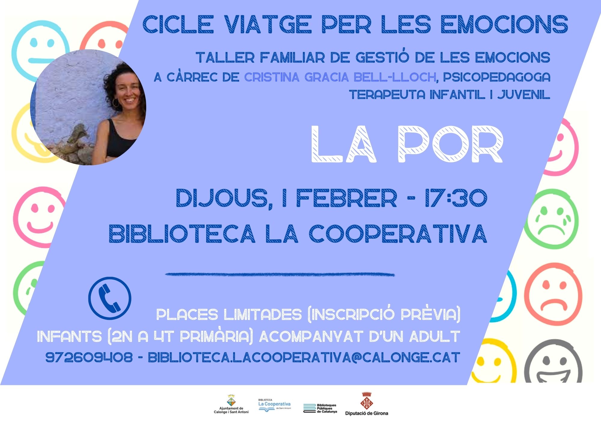 TALLER FAMILIAR DE GESTIÓ EMOCIONAL: LA POR