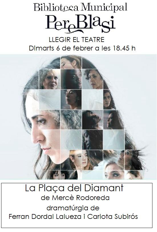 Llegir teatre: la Plaça del Diamant
