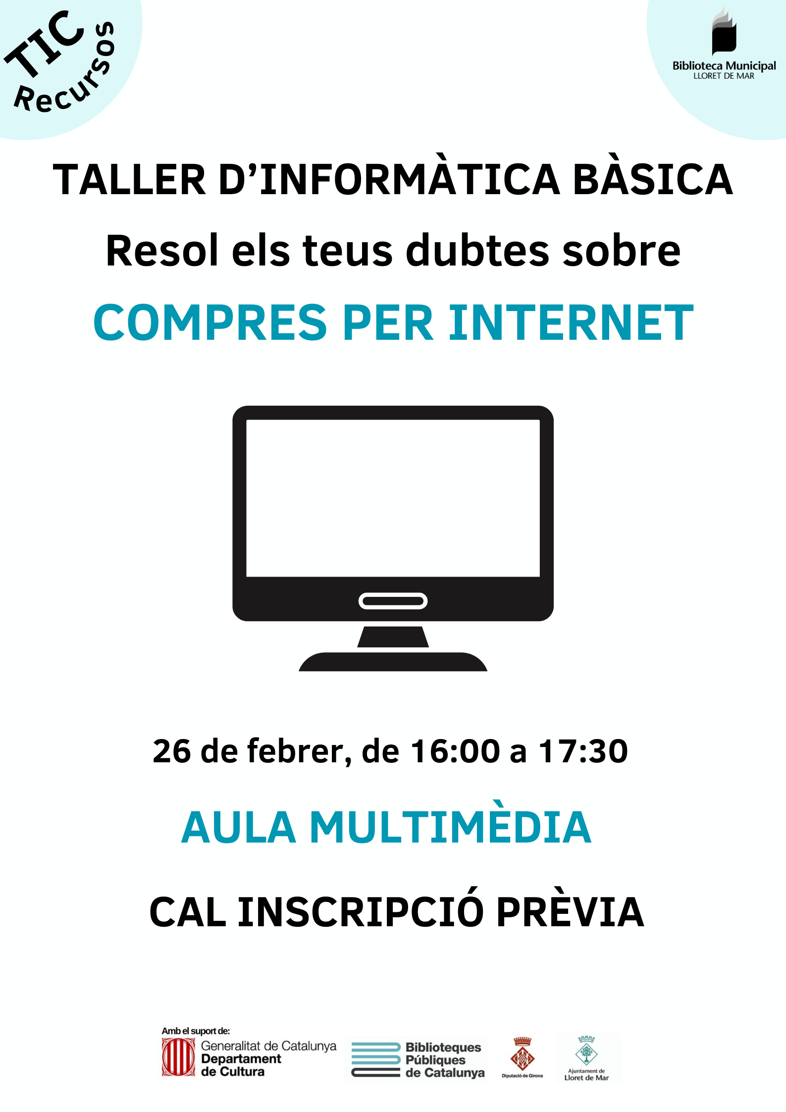Taller de compres per Internet