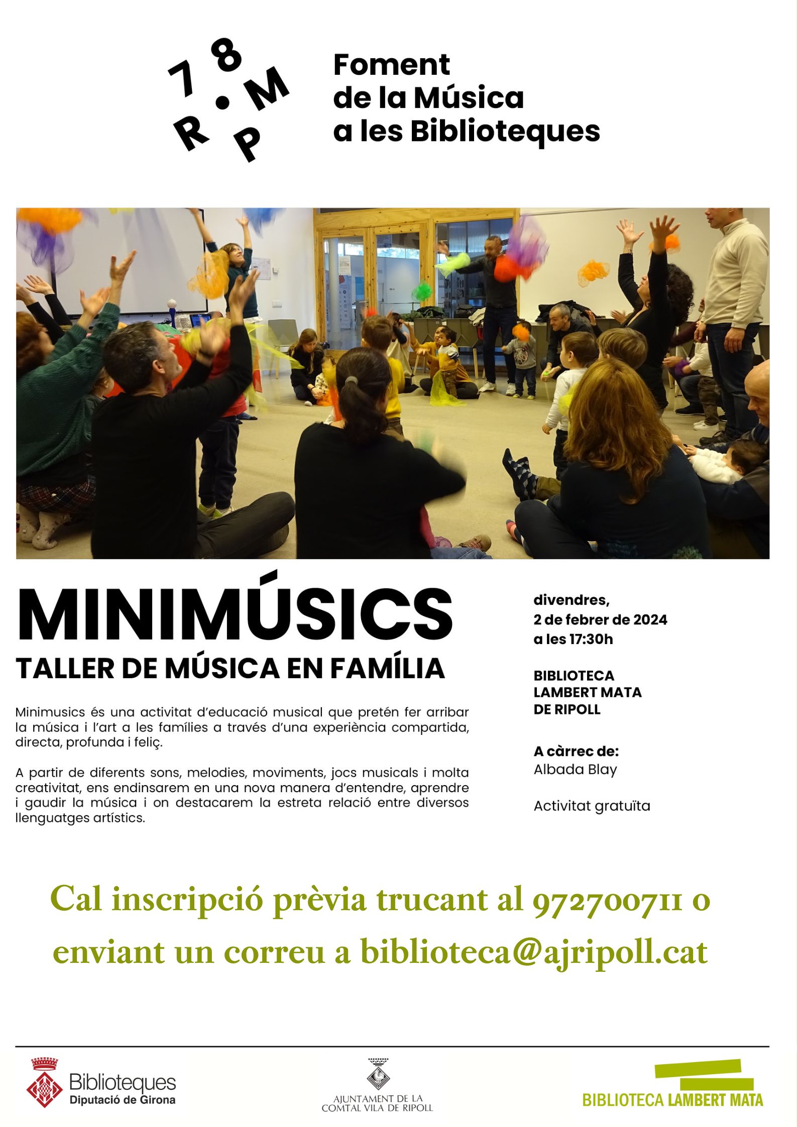 Cartell Minimusics Ripoll