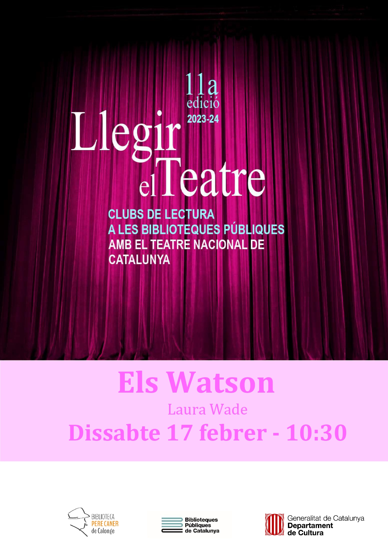 LLEGIR EL TEATRE FEBRER CALONGE