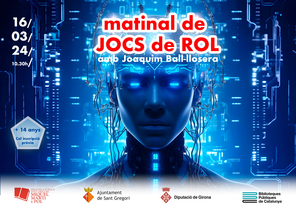 cartell: Matinal Jocs de Rol