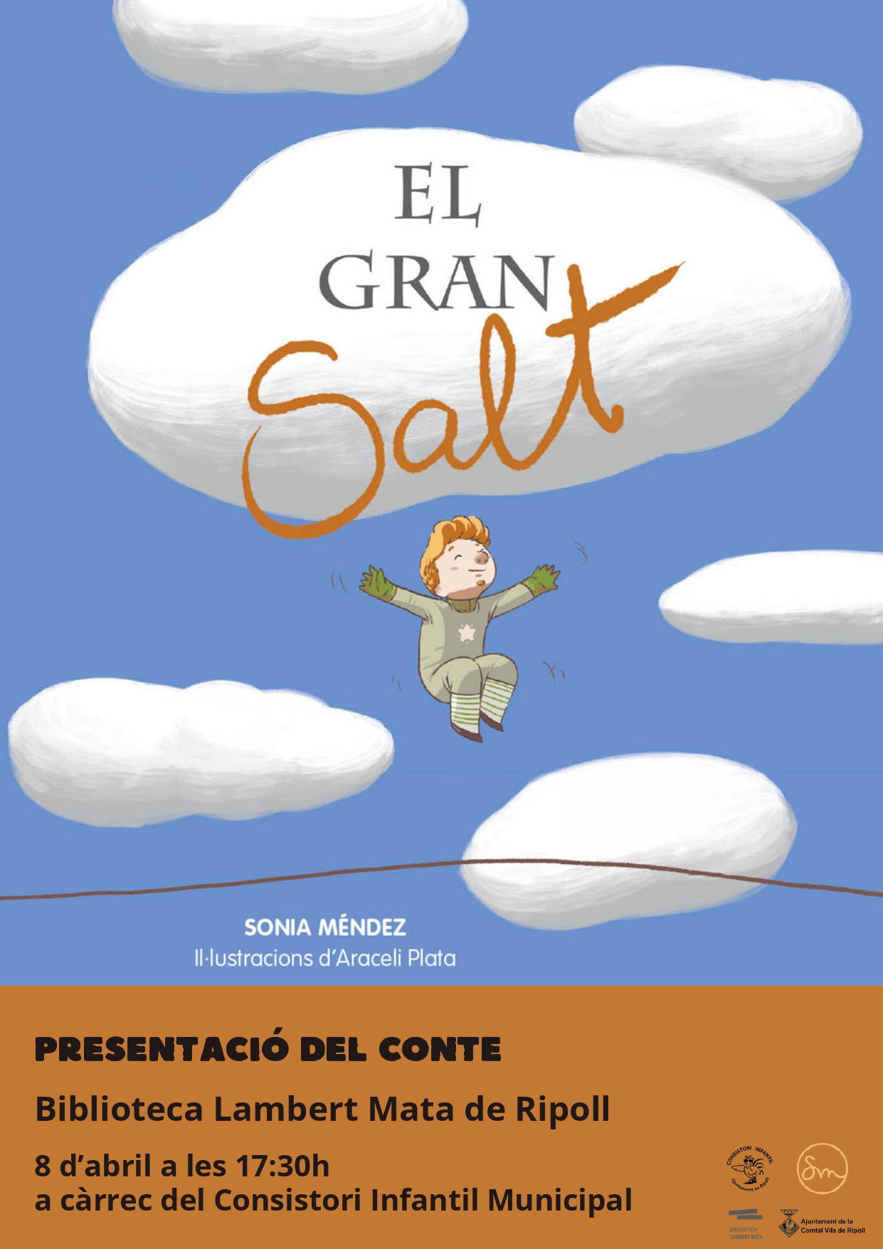 Cartell: presentació "El gran Salt" de Sònia Mendez
