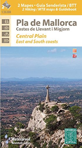 Pla de Mallorca : costes de Llevant i Migjorn : mapa i guia senderista, ciclista i turística