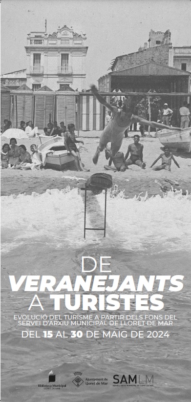 Exposició de veranejants a turistes