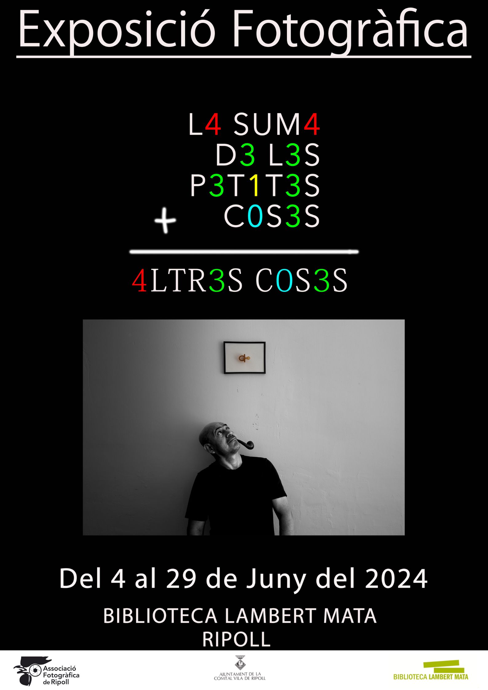 Cartell exposició juny 2024 Ripoll