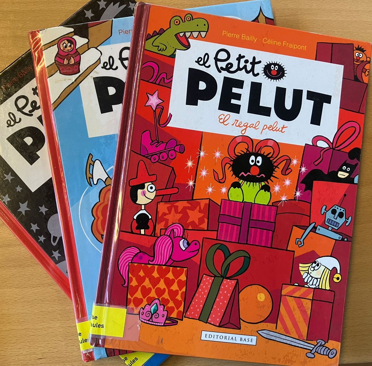 El Petit Pelut (qualsevol títol de la col·lecció)