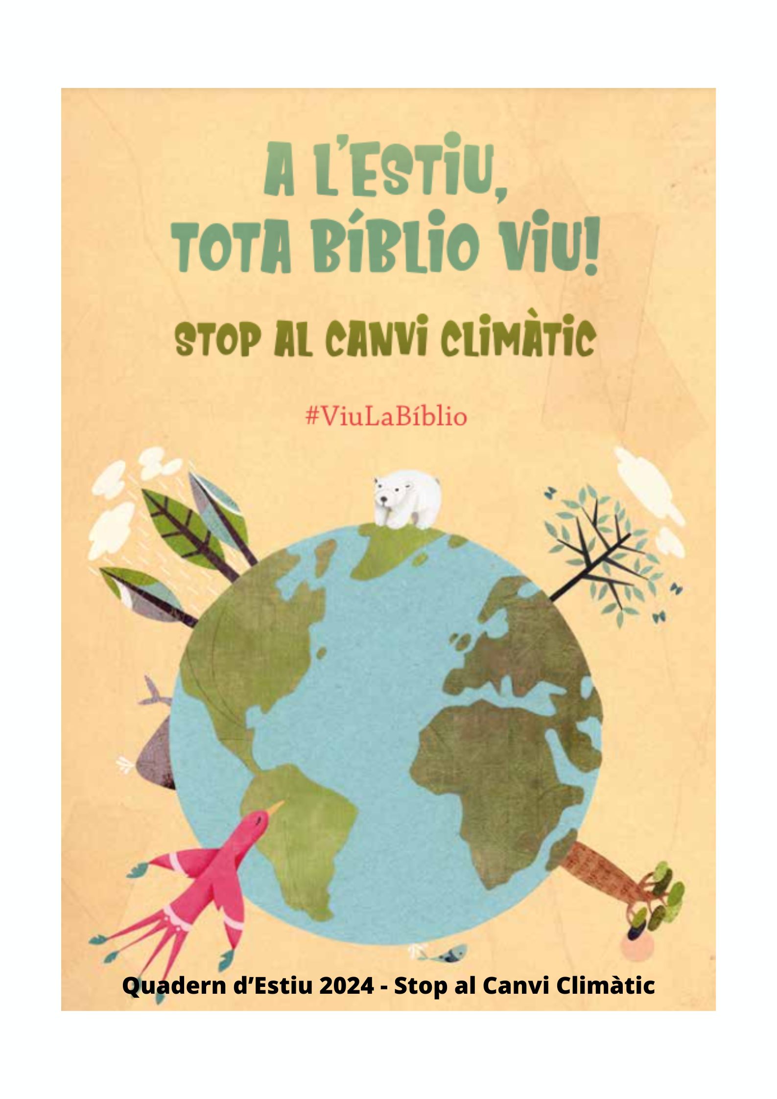 Quadern d'estiu Stop al canvi climàtic