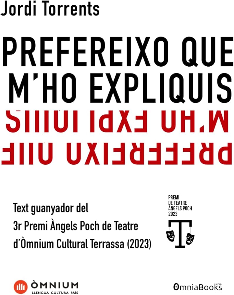 Prefereixo que m'ho expliquis