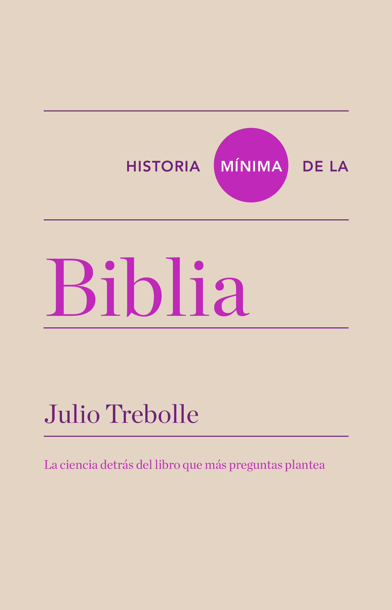 Historia mínima de la Bíblia