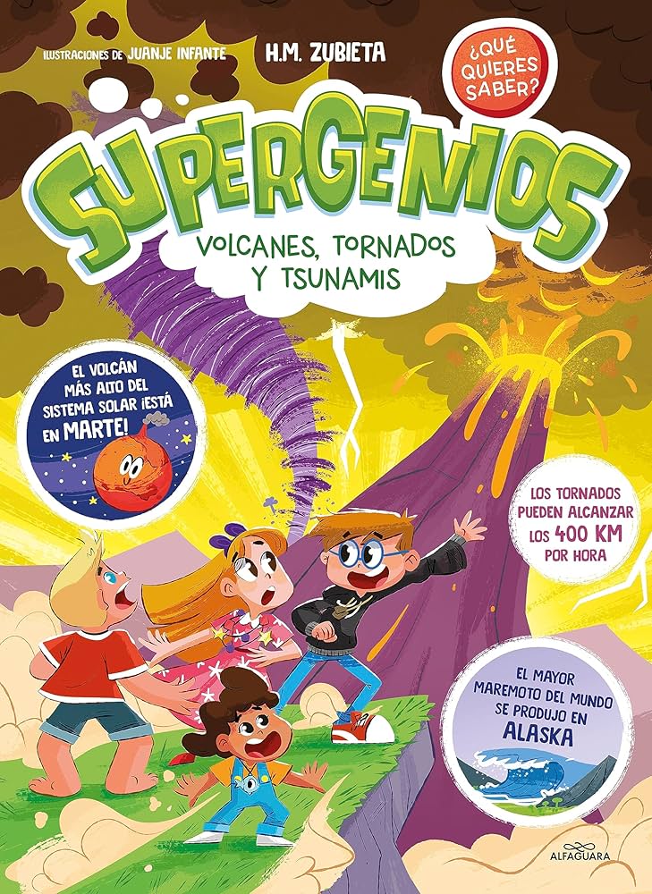 Supergenios : volcanes, tornados y tsunamis