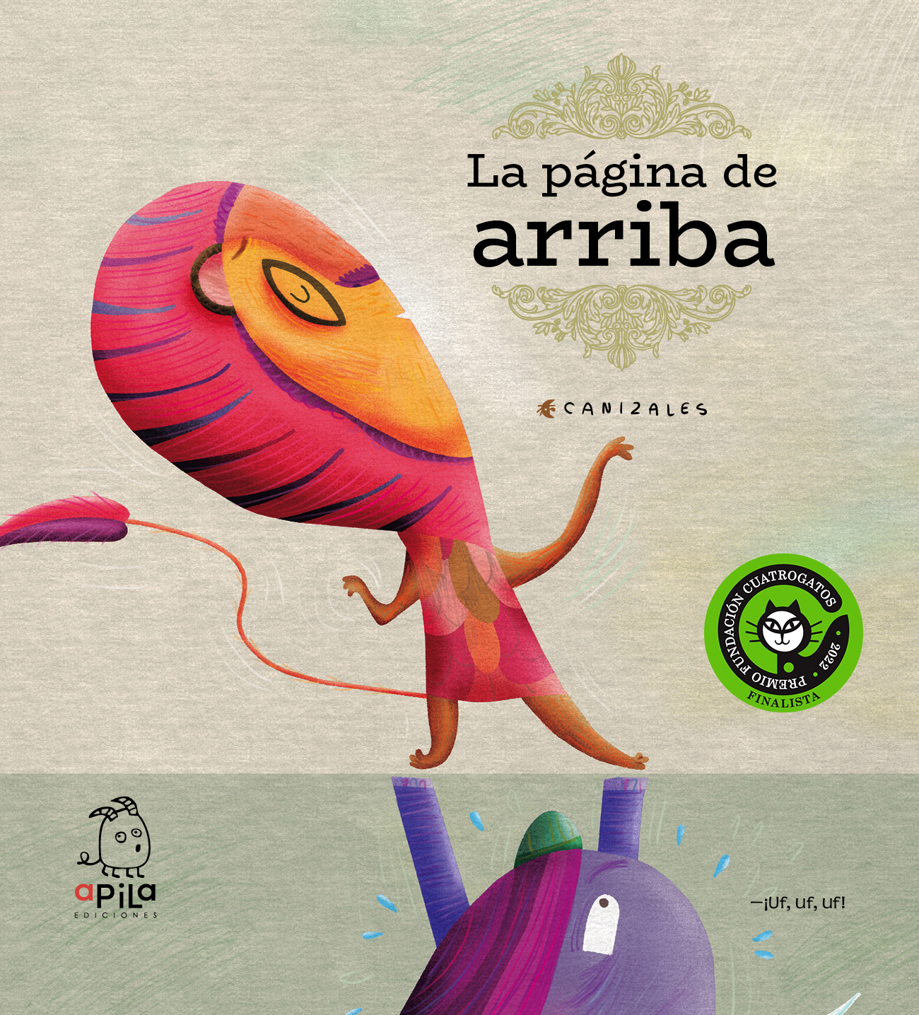 La página de arriba