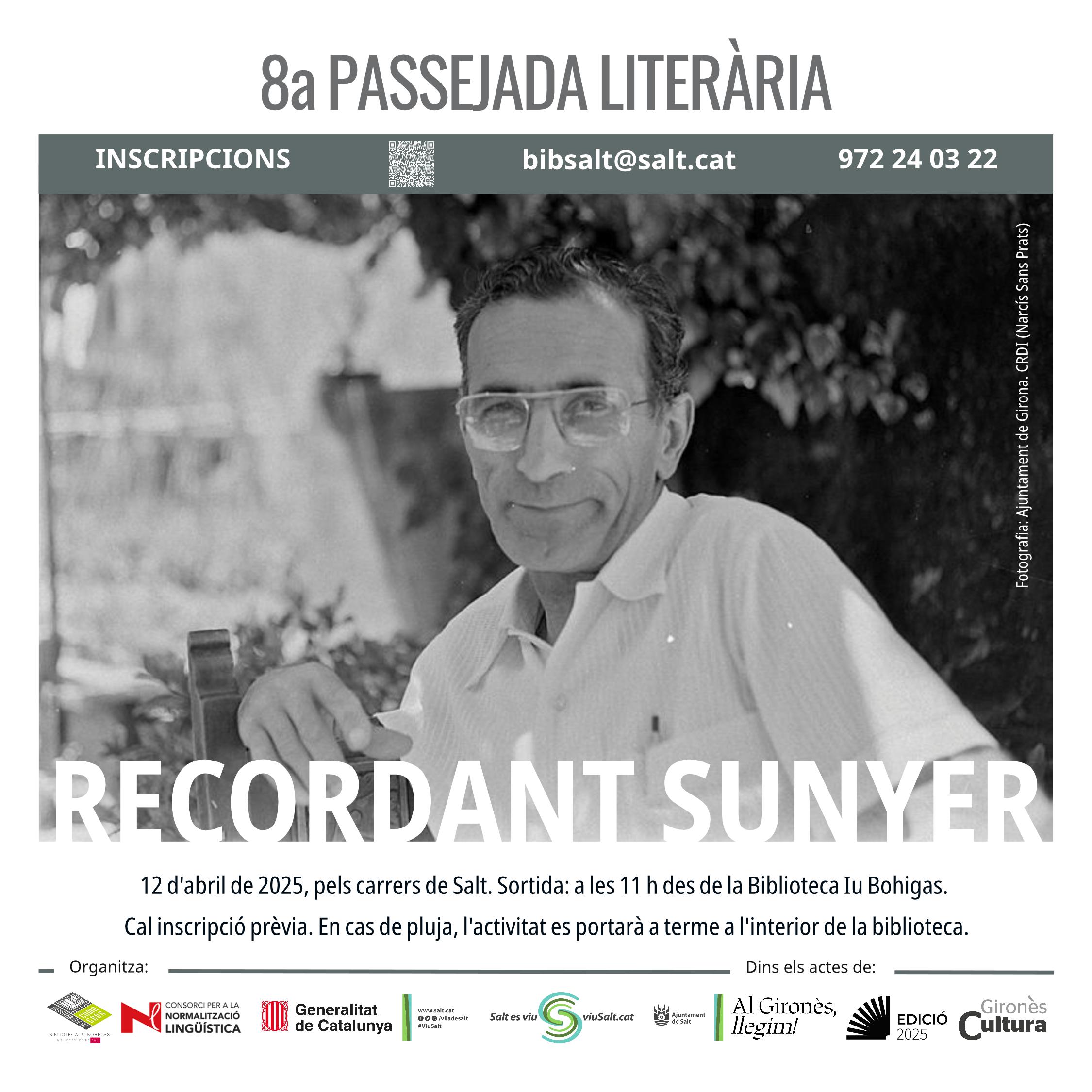 8a Passejada literària: Recordant Sunyer (post)