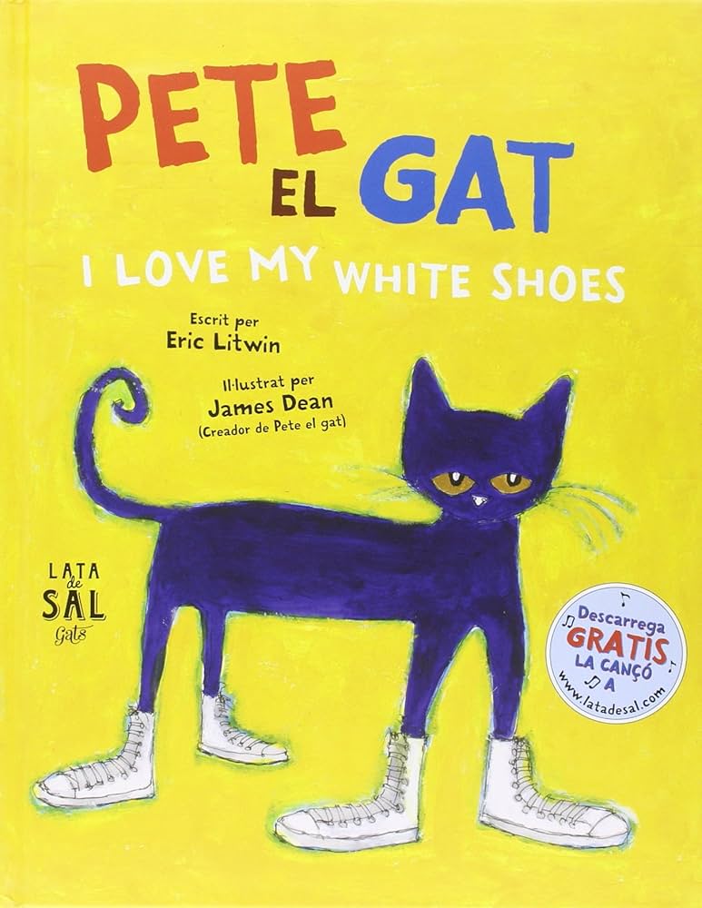 Pete el gat: I love my white shoes