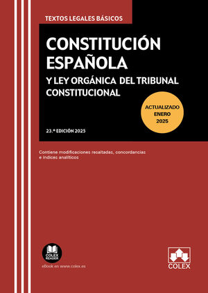 Constitución Española y Ley del Tribunal Constitucional