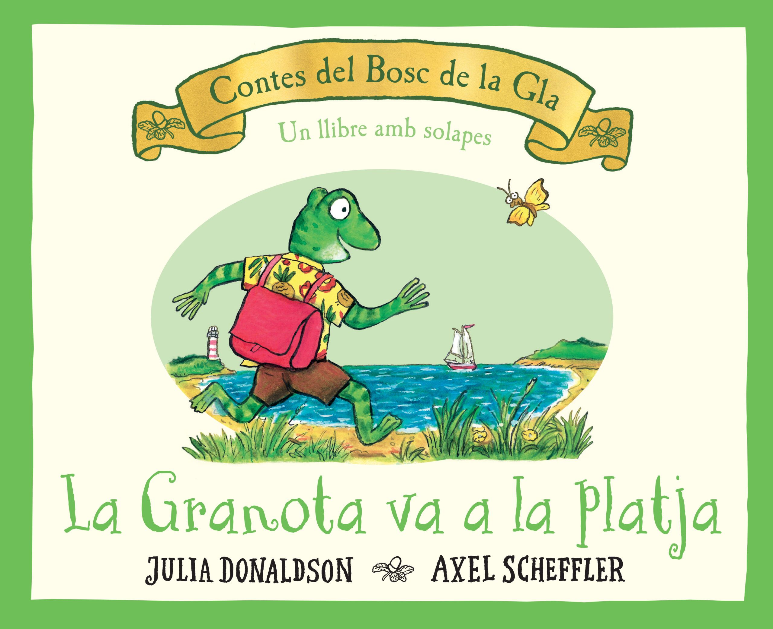 La granota va a la platja