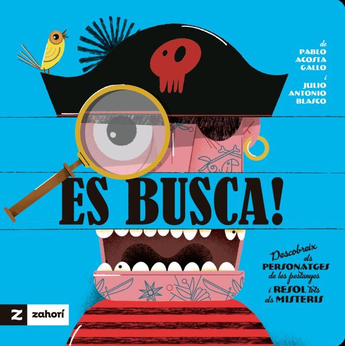 Es busca! : descobreix els personatges de les pestanyes i resol tots els misteris!