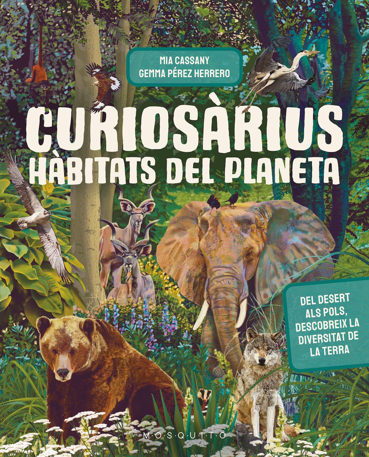 Curiosàrius : hàbitats del planeta : del desert al pols, descobreix la diversitat de la Terra
