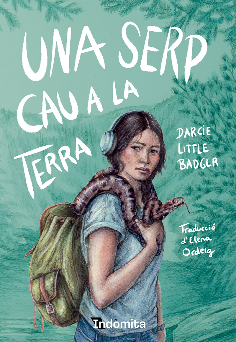 Una serp cau a la terra