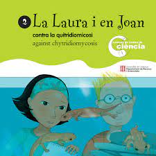 La Laura i en Joan contra la quitridiomicosi