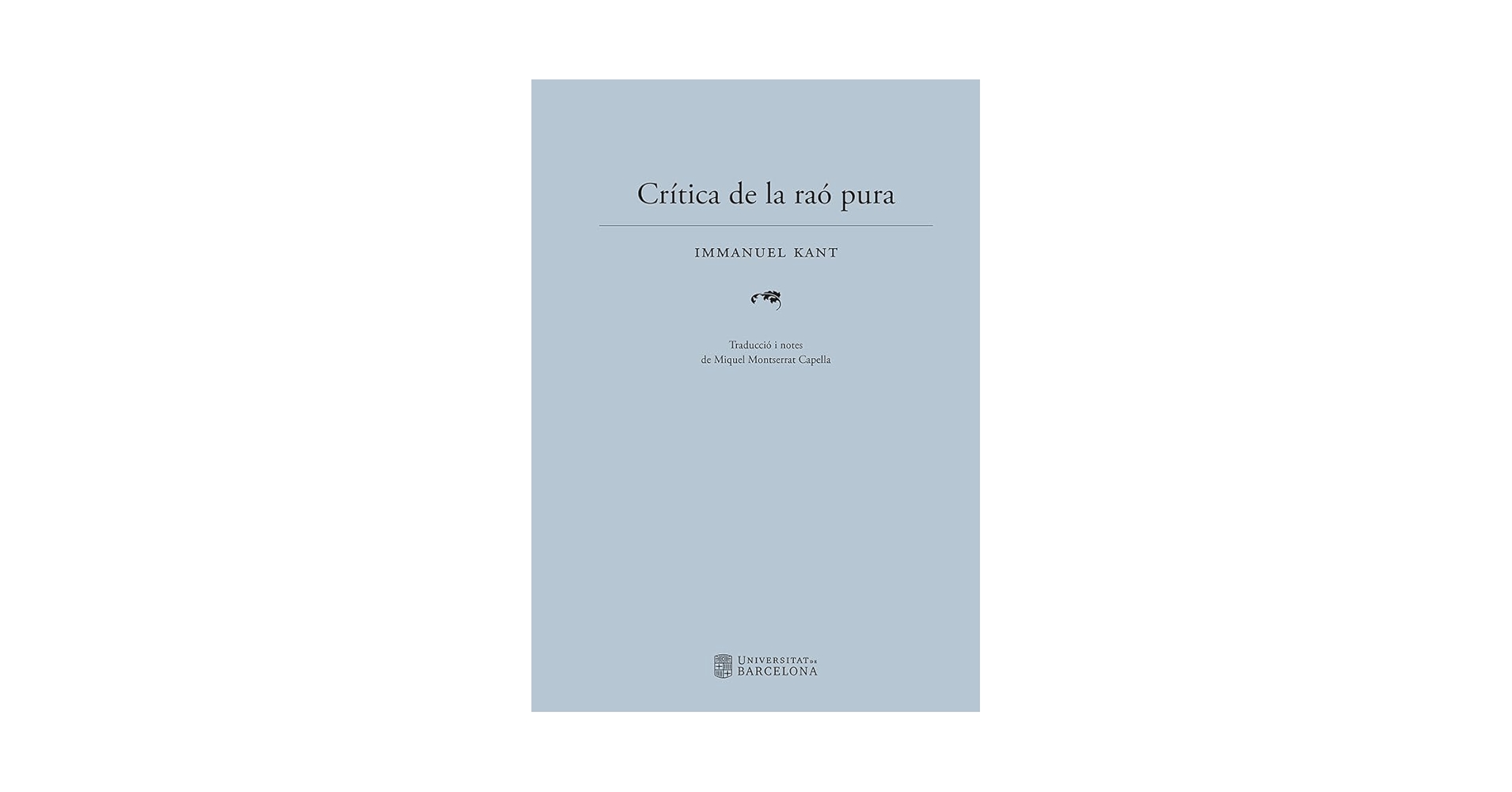 Crítica de la raó pura