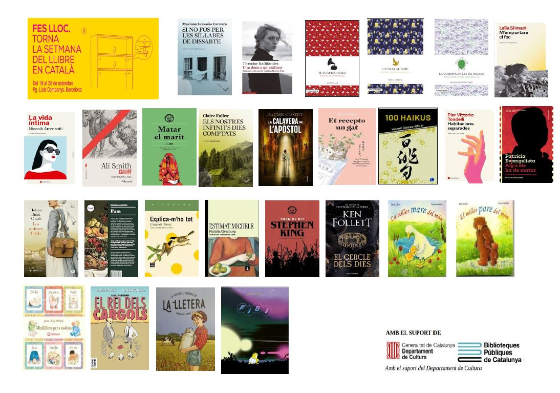 Novetats infantils adquirides a la Setmana del Llibre en català 2025