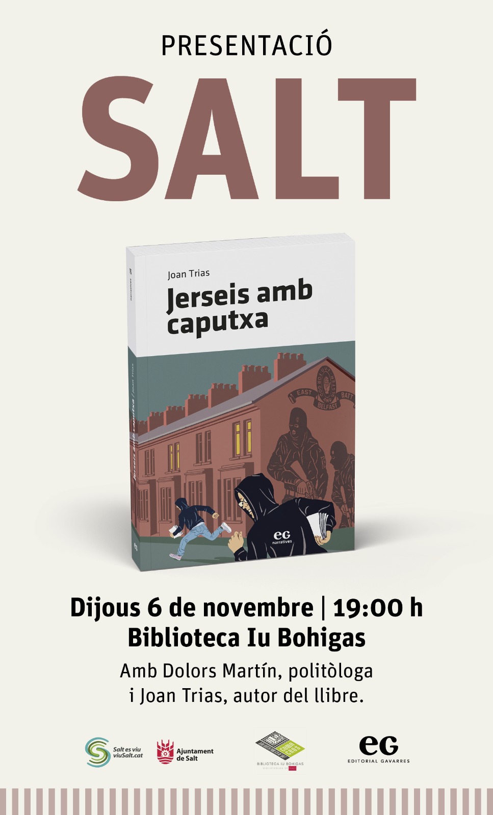 Presentació del llibre "Jerseis amb caputxa"