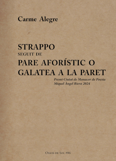 Strappo ; seguit de Pare aforístic o Galatea a la paret 
