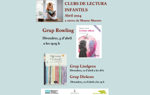 Club de lectura infantil, grup Lindgren