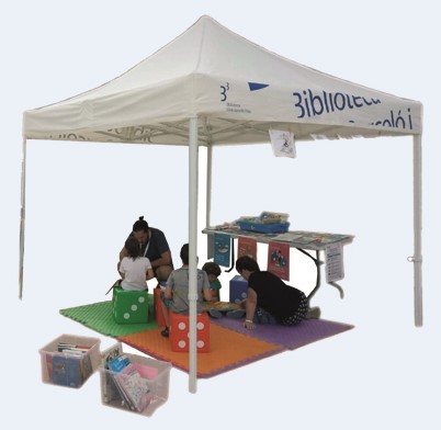 Biblioplaça a Sant Joan