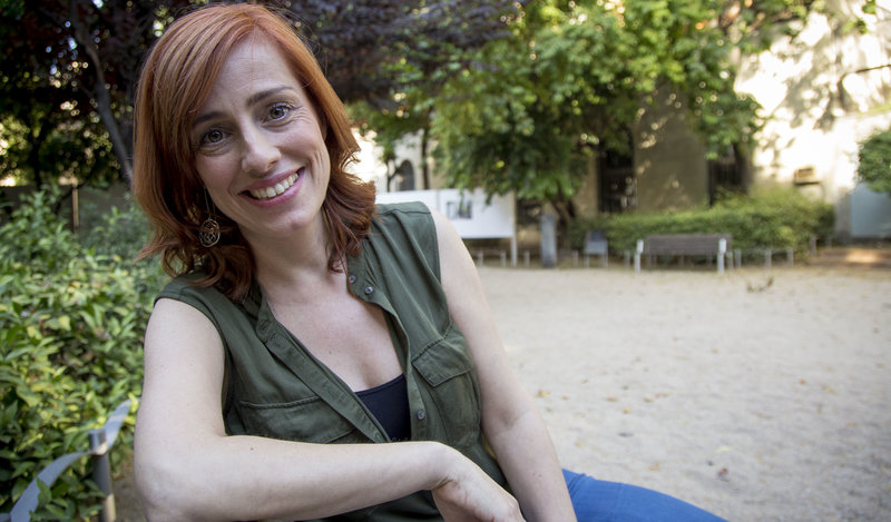 Marta Carnicero, al Palau Robert de Barcelona.