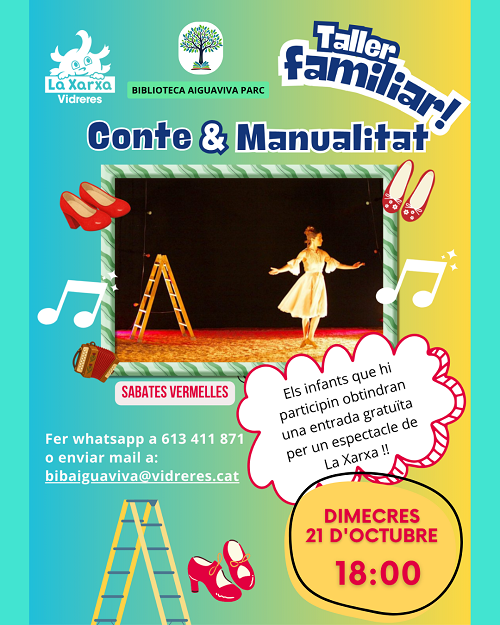 Conte "La Girafa Ballarina"+Taller la Xarxa teatre 
