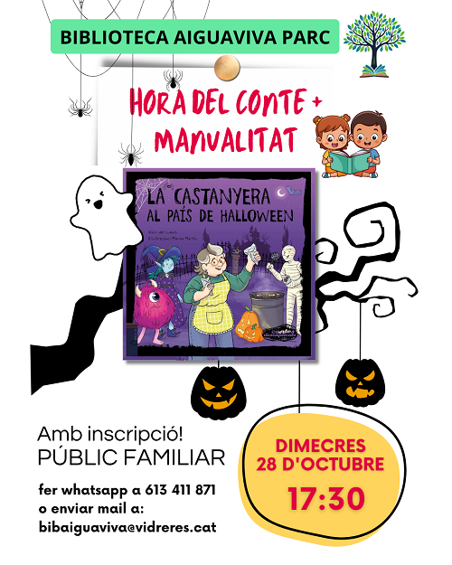 Hora del Conte Castaween "La Castanyera al país de Halloween"