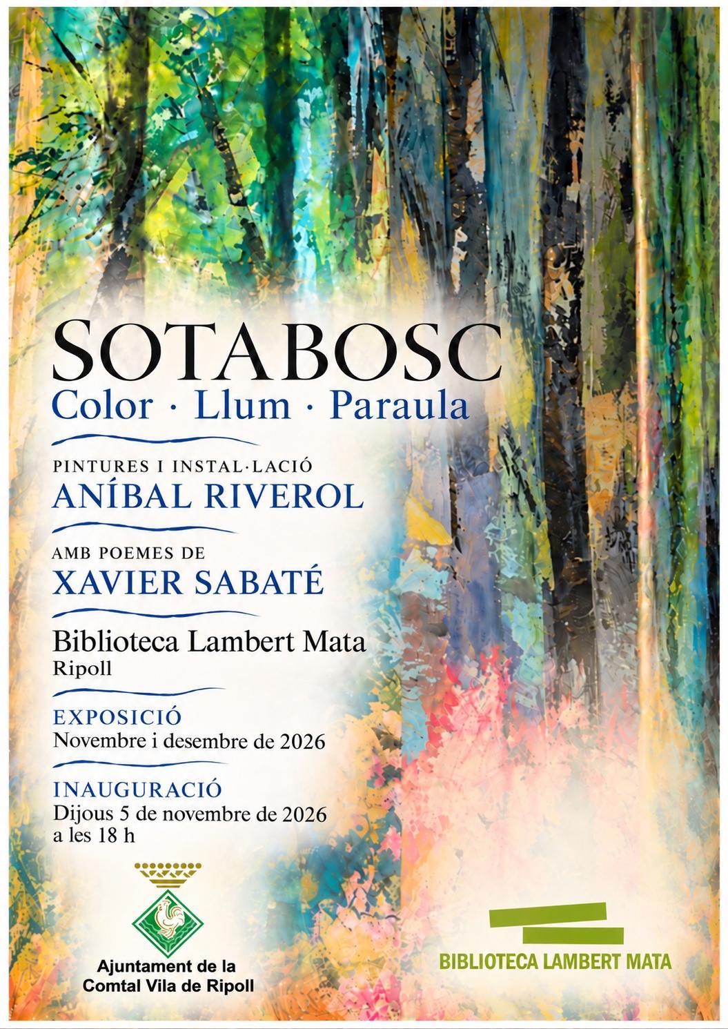 Cartell exposició novembre 2026 Ripoll